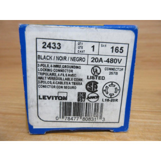 Leviton 2433 Grounding Locking Connector