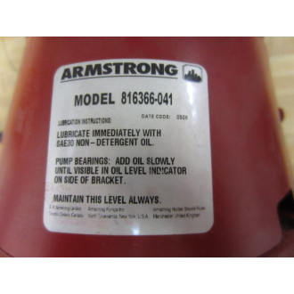 Armstrong 816366-041 816366041 Seal Bearing Assembly