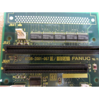 Fanuc A20B-2001-0670 3 Slot Backplane PCB A20B-2001-067002A - New No Box