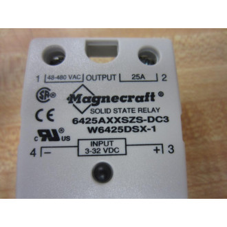 Magnecraft 6425AXXSZS-DC3 Solid State Relay W6425DSX-1 - New No Box
