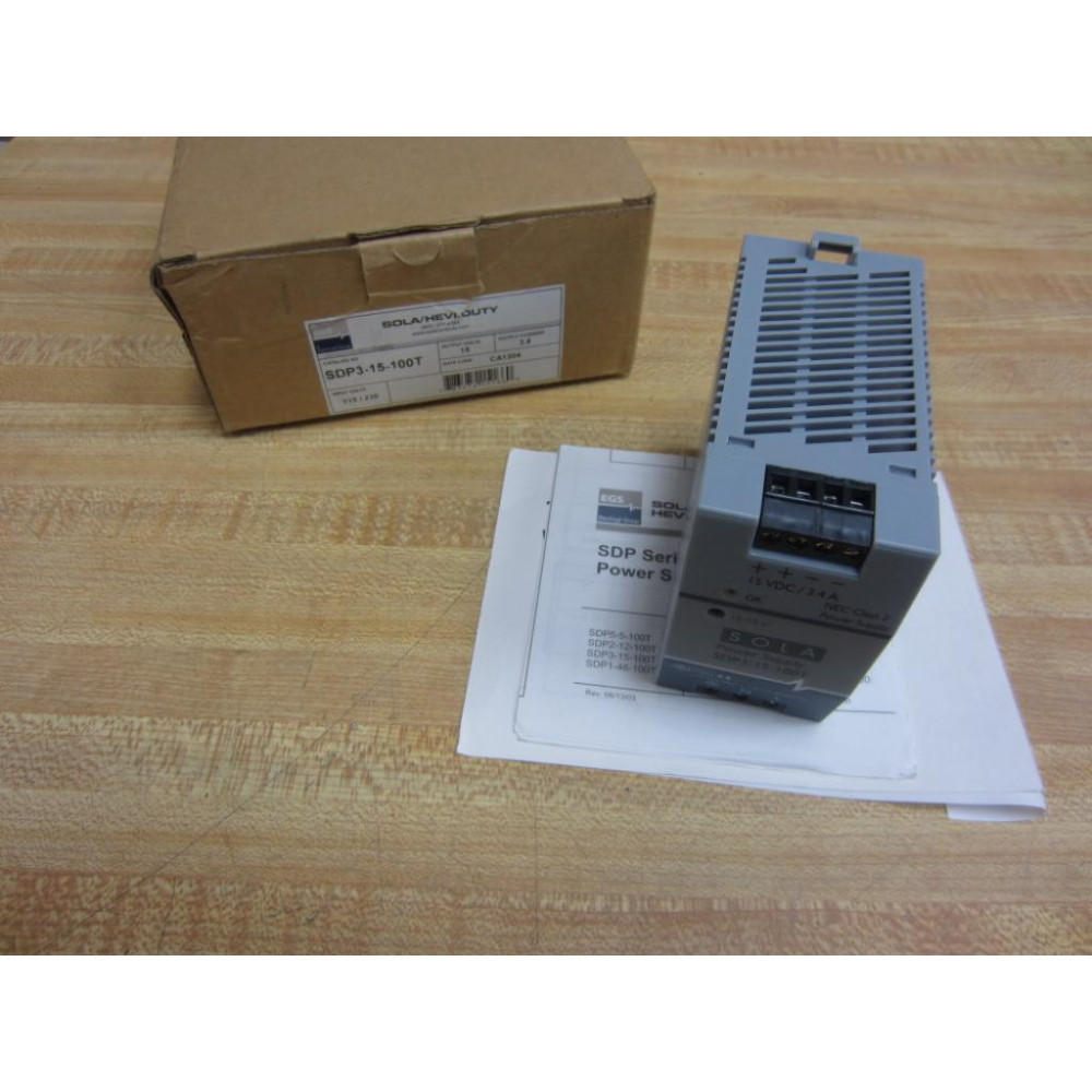 Sola SDP3-15-100T Power Supply SDP315100T