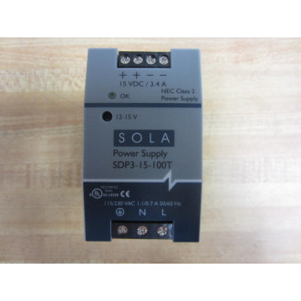 Sola SDP3-15-100T Power Supply SDP315100T