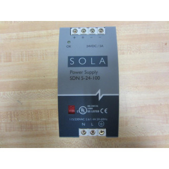 Sola SDN 5-24-100 Power Supply SDN524100 - New No Box