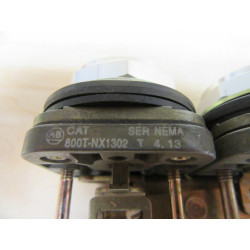 Allen Bradley 800T-NX1302 Interlocked Push Button Switches - New No Box