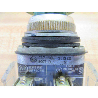 Allen Bradley 800T-D1 Push Button Unit - Used