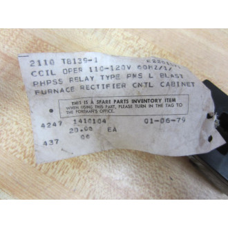 Joslyn Clark TB-139-1 Sylvania Coil TB1391 No Screws - New No Box