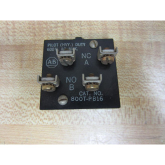 Allen Bradley 800T-PB16 Pushbutton Contact Only - New No Box