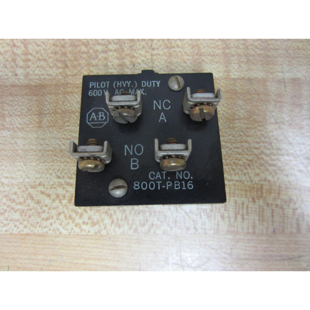 Allen Bradley 800T-PB16 Pushbutton Contact Only - New No Box