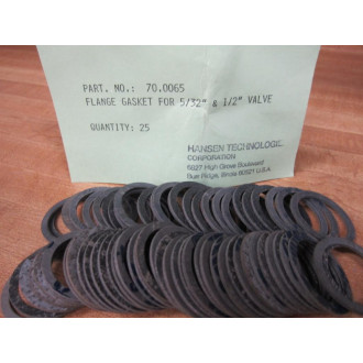 Hansen Technologies 70.0065 Disc Strainer Flange Gasket 700065 (Pack of 67)