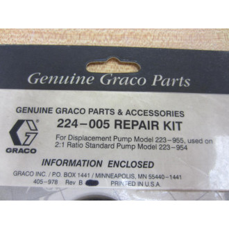 Graco 224-005 Repair Kit 224005