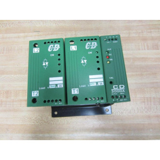 CD Automation 3000A Controller Device Series 3000 A Cracked - Parts Only