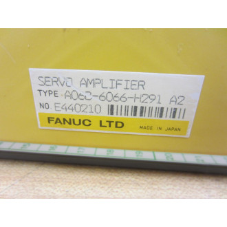 Fanuc A06B-6066-H291 Drive A06B6066H291 Case  Only - Used