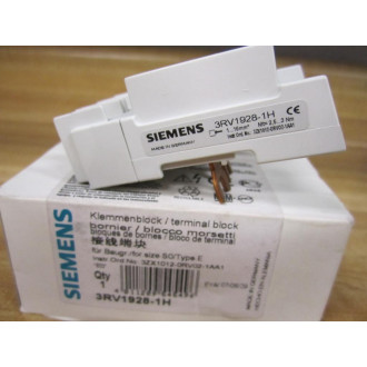 Siemens 3RV1928-1H Terminal Kit 3RV19281H