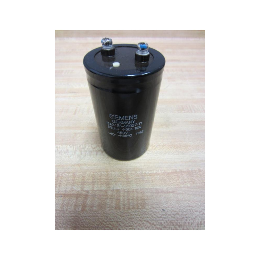 Siemens B43455-S5937-T1 Capacitor B434555S5937T1 - New No Box