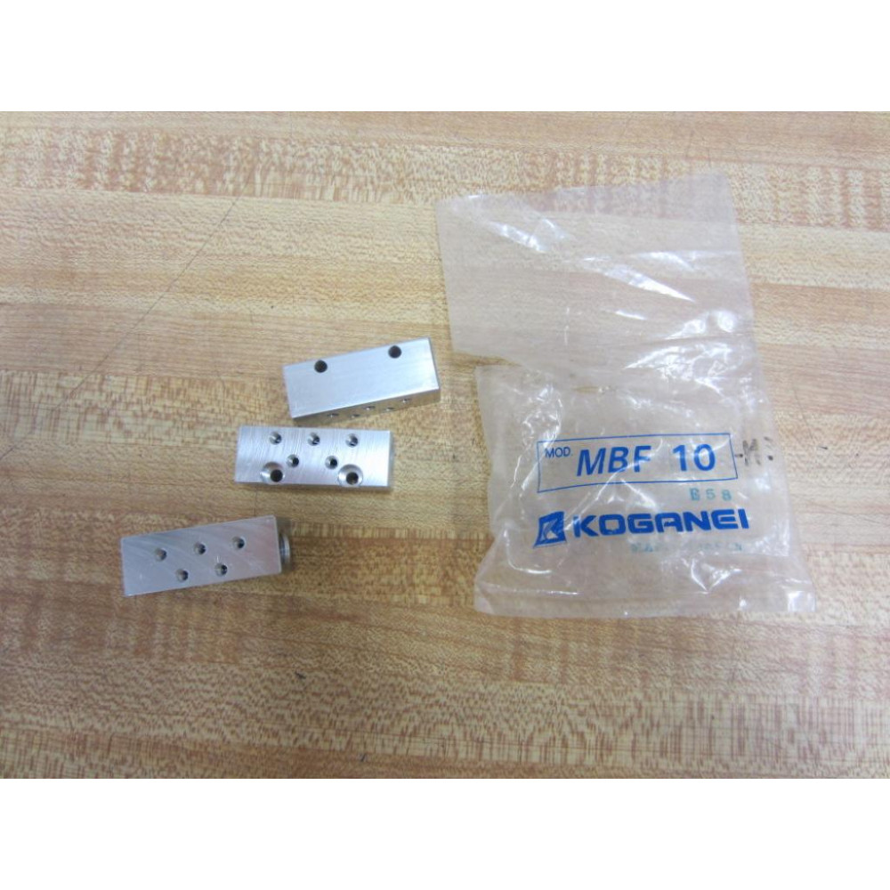 Koganei MBF-10 TAC Pipe  Fitting MBF10 (Pack of 3)