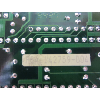 142759-004 PC Board 142759004 Rev C - Used