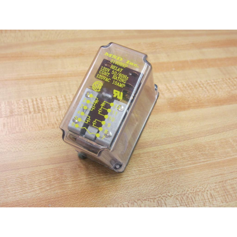 MSD 219BBXP 120V Relay - New No Box