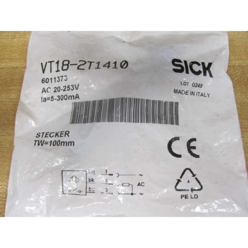 Sick VT18-2T1410 Sensor VT182T1410 6011373