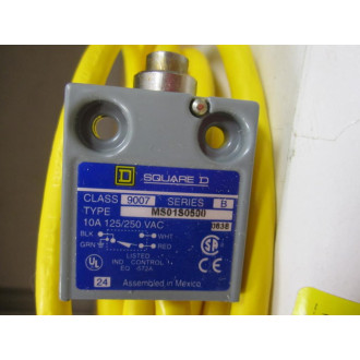 Square D 9007MS01S0500 Limit Switch 0638 Series B