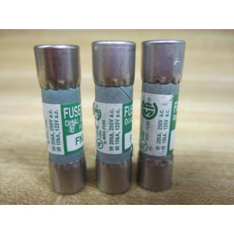 Buss FNM-5 Bussmann Fuse Cross Ref 4XC12 Tested (Pack of 3) - New No Box