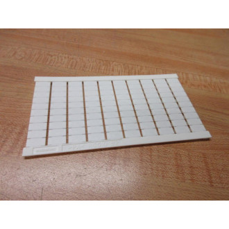 Entrelec ABB RC510 Marker Cards RC510 RC510-B2 (Pack of 14) - New No Box