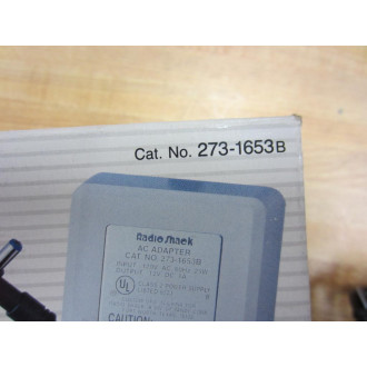 Radio Shack 273-1653B AC Adapter 2731653B