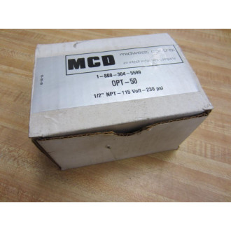MCD OPT-50 Valve OPT50