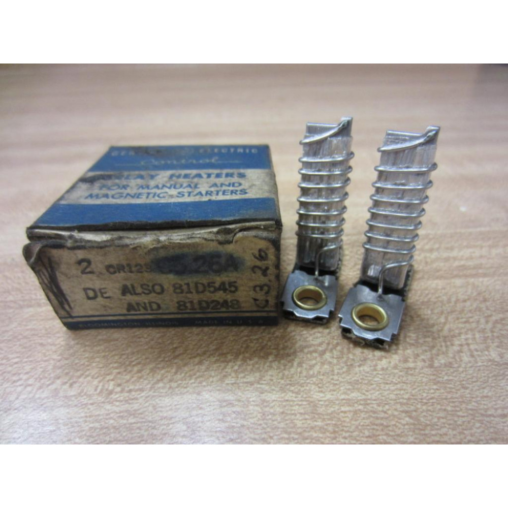 General Electric CR123C3.26A GE Overload Heater C326A (Pack of 2)