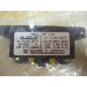 Square D 9007-CO5 Snap Switch 9007-C05