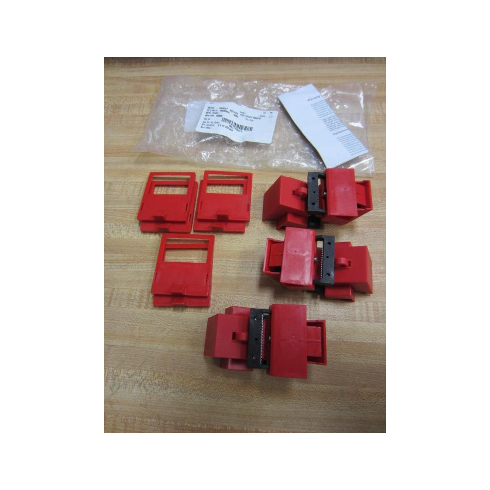 Brady 65966 Lockout Device (Pack of 6)