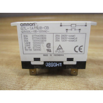 Omron G7L-1A-TUB-CB Relay G7L1ATUBCB - Used