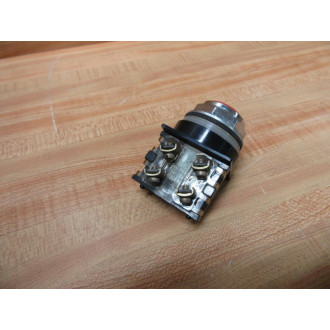 General Electric CR104PBG91R1 Red Pushbutton GE - Used