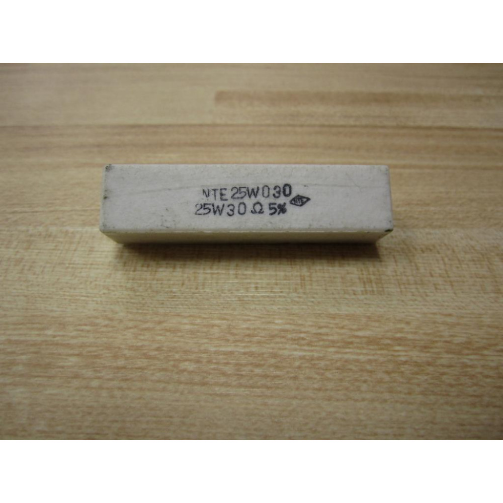 NTE 25W030 Metal Oxide Resistor - New No Box