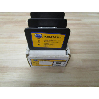 ILSCO PDB-22-20-3 Power Distribution Block PDB22203