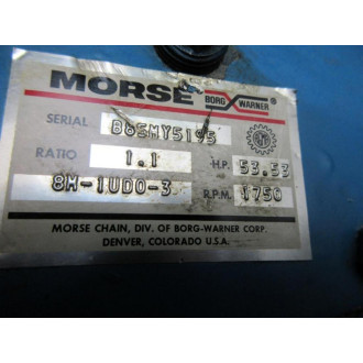 Morse 8M-1UD0-3 Borg Warner Gear Reducer 8M1UD03 - Used