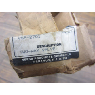 Versa VSP-2701 Two-Way Valve - Refurbished