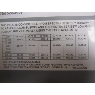 General Electric AC33HED Buss Plug - New No Box