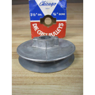 Chicago Die Casting 350-A Die Cast Pulley 350A