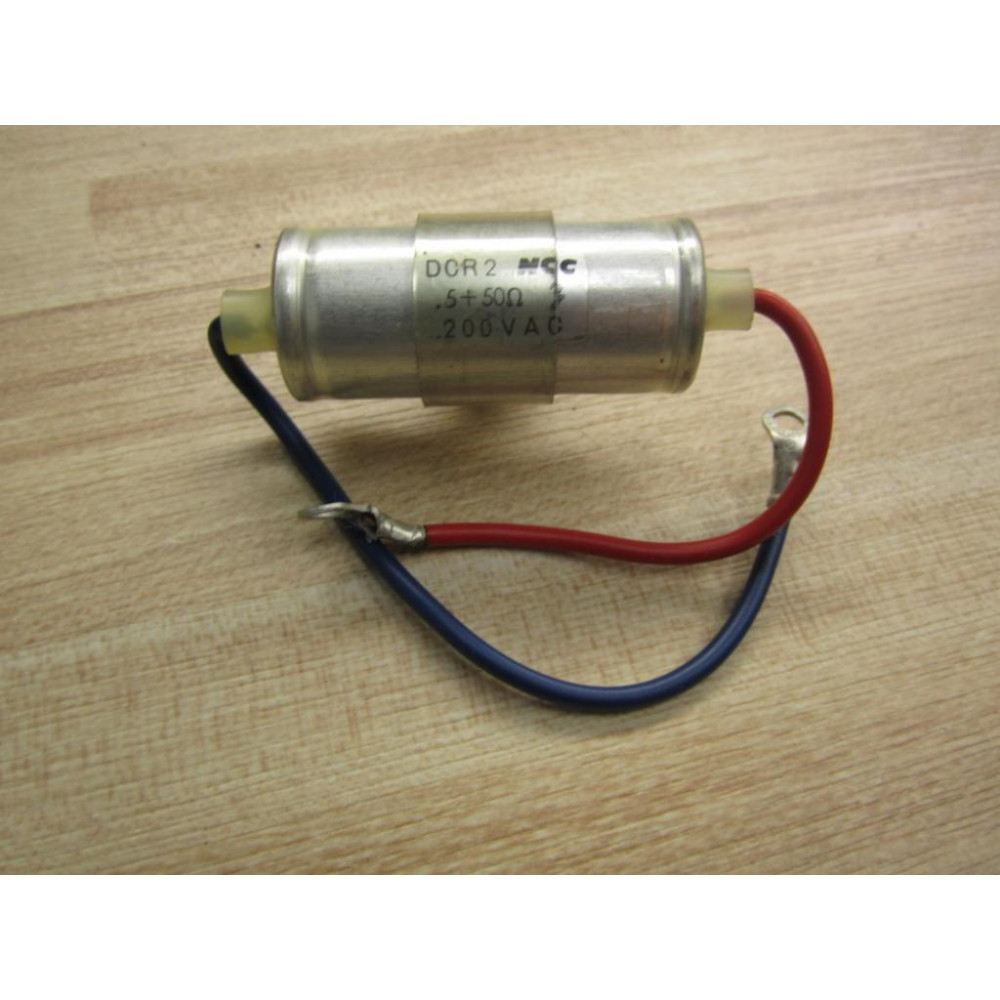 National Controls DCR2 Capacitor 50Ohm 200VAC - Used
