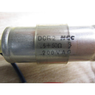National Controls DCR2 Capacitor 50Ohm 200VAC - Used