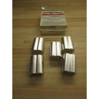 Nicopress 188-10-VG92 Aluminum Oval Sleeves (Pack of 5)