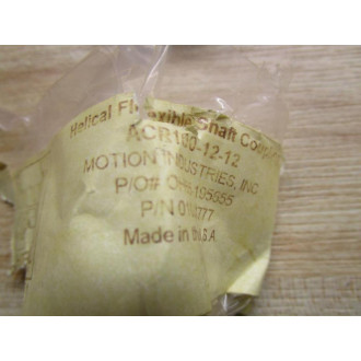 Helical ACR100-12-12 Flexible Shaft Coupling