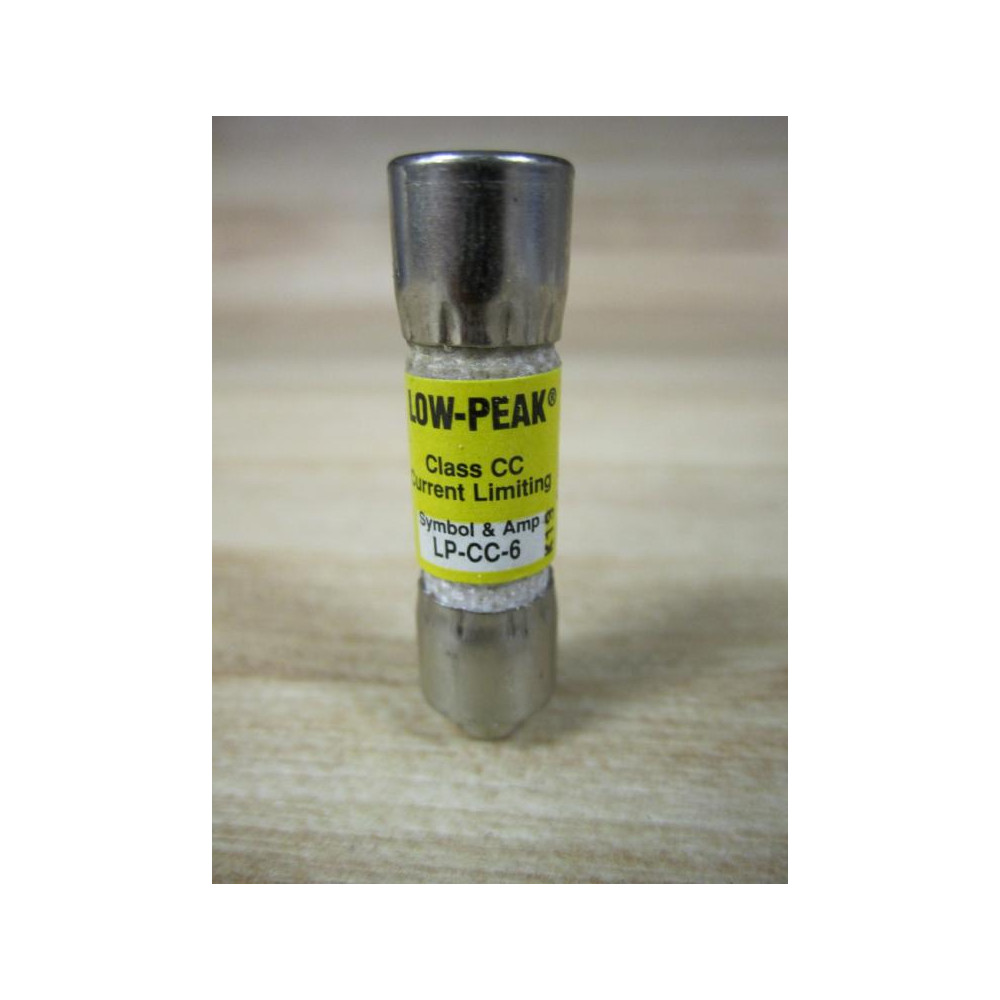 Buss LP-CC-6 Bussmann Fuse Cross Ref 1CX63 (Pack of 7) - New No Box