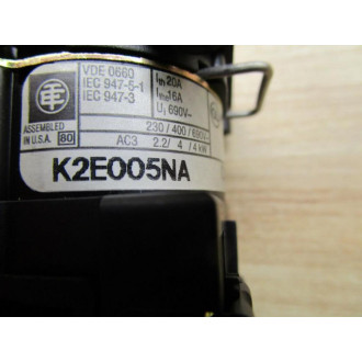 Telemecanique K2E005NA Switch 9003-K2E005NA - New No Box