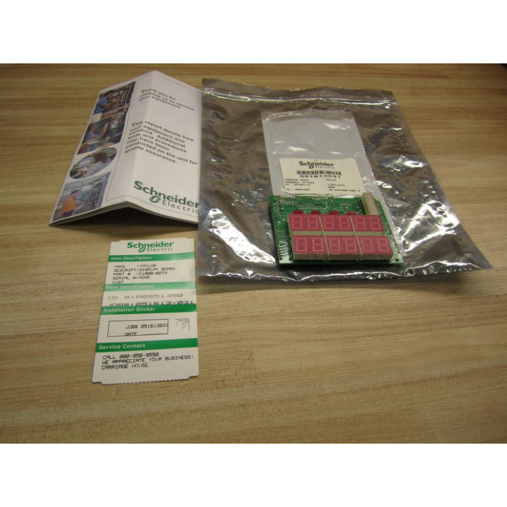 Schneider C19000273 Display Board