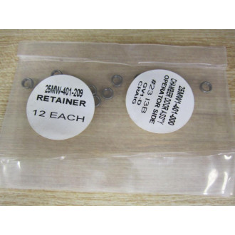 25MW-401-209 Retainer 25MW401209 (Pack of 12)