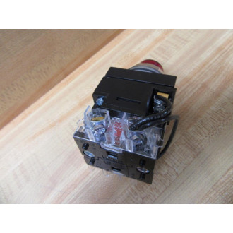 General Electric CR104PLT32RA Push To Test Switch GE WContacts
