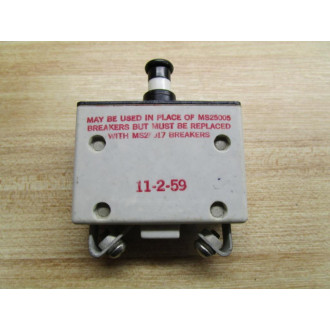 Mechanical Products MS 25017-50 Circuit Breaker - New No Box