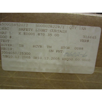 Sick C40E-1803DA010 Light Curtain C40E1803DA010