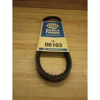 Napa 25-06103 Cogged V-Belt 2506103 B126